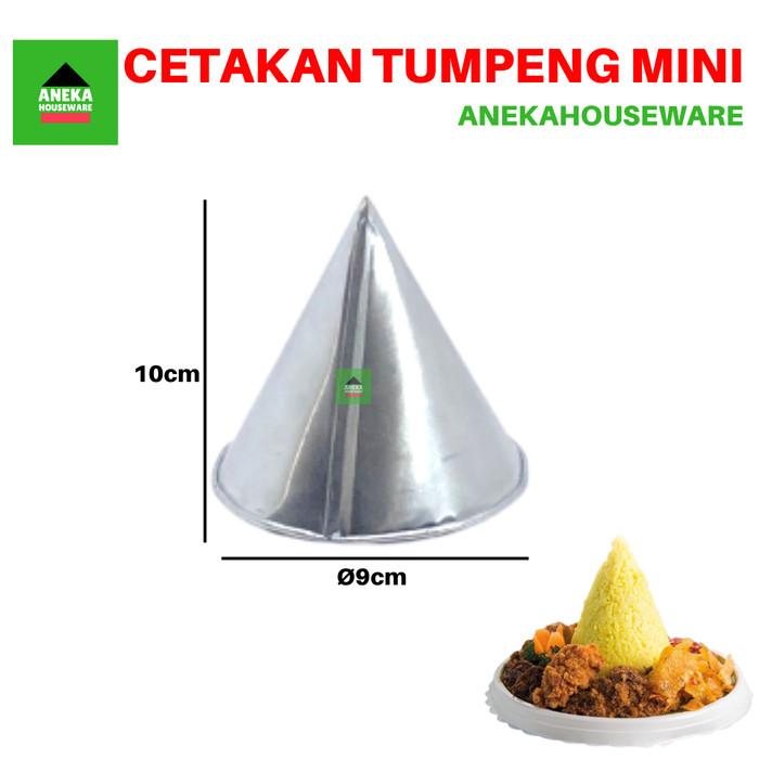 Gambar Cetakan Tumpeng Mini Bahan Alumunium Loyang Tumpeng - Mini Sedang dari Aneka Houseware undefined Tokopedia