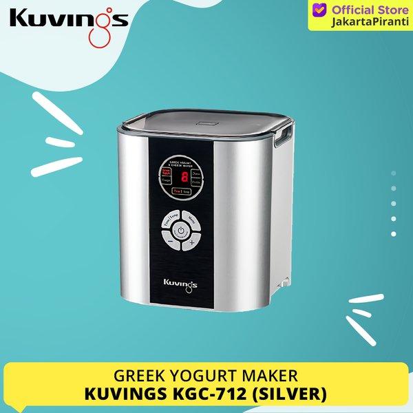 Jual limited stock Kuvings KGC 712 Silver Greek Yogurt Maker