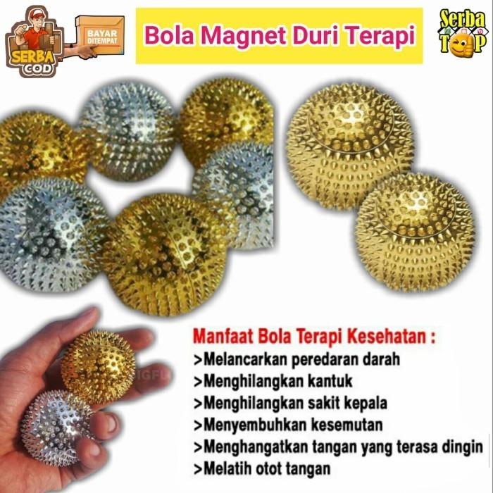 Gambar Bola Duri Magnet Kecil / Bola Terapi Kesehatan - KECIL dari Serbatop Collection undefined Tokopedia