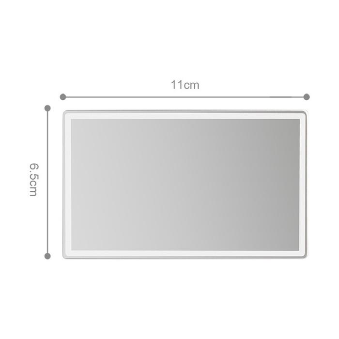 Gambar Cermin Sunvisor Mirror Sun Visor Kaca Mobil Tempel Make Up Mirror Mini - Persegi dari IDT4 undefined Tokopedia