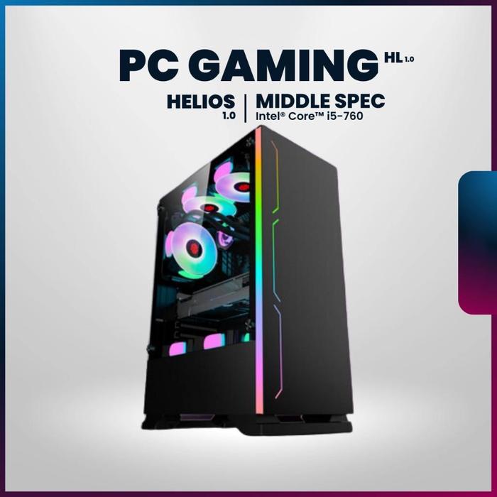 Jual PC Gaming Ringan Intel Core i5 RAM 8GB SSD 128GB VGA 2GB DDR5