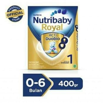 Gambar NEW Nutribaby Royal 1 (0-6 bln) 400gr (free packing dus + buble wrap) dari Rohman Karim Official undefined Tokopedia