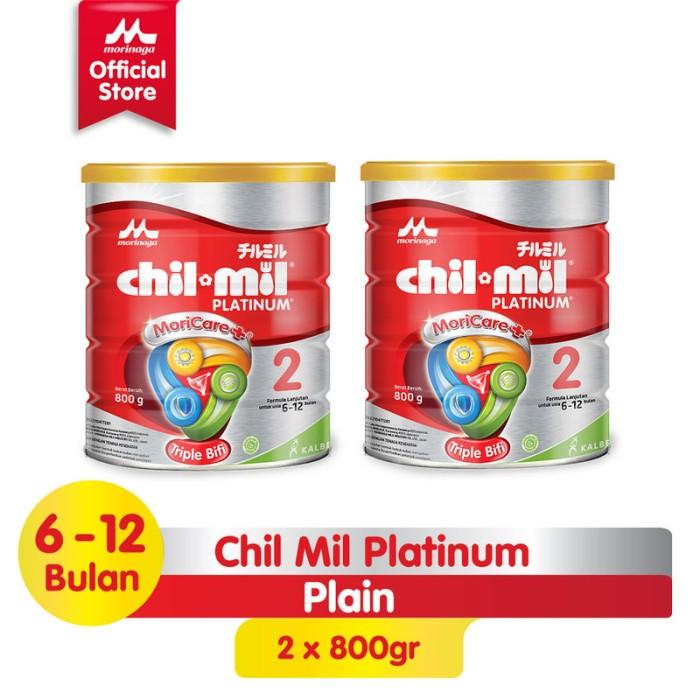 Gambar BARU Paket 2 pcs Chil Mil Platinum 800 gr dari Rohman Karim Official undefined Tokopedia