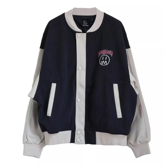 Gambar Beaster Black White Logo Varsity Jacket / Jaket Varsity Original - L dari The Luxe Culture Jakarta undefined Tokopedia