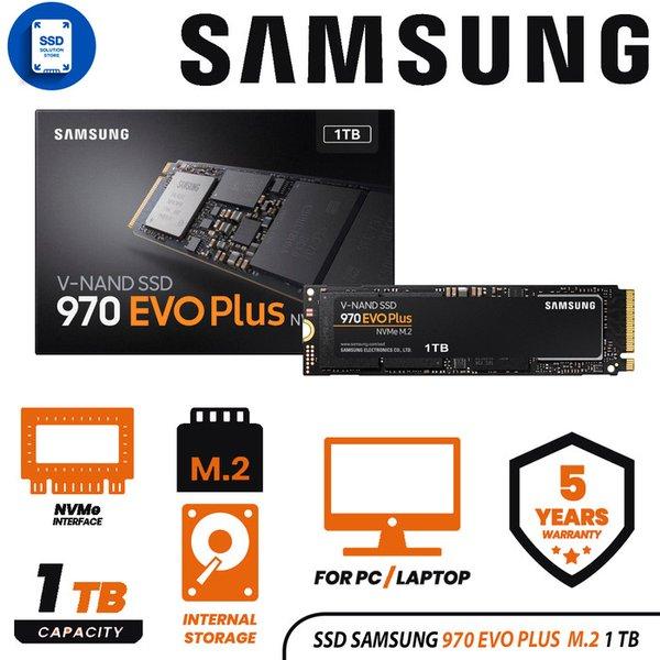 Samsung Ssd 970evo Plus 1tb Nvme Ssd M2 Garansi Tahun Murah
