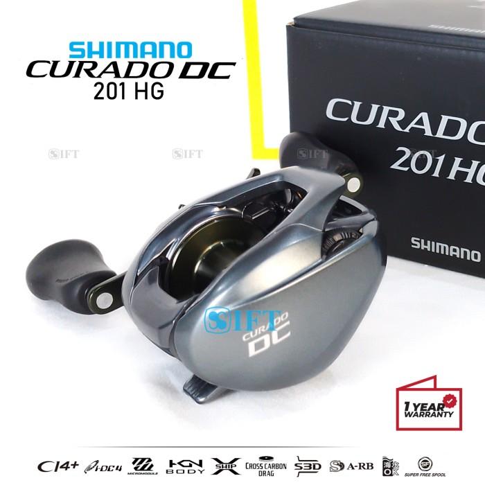 Reel BC SHIMANO CURADO DC 200-201 | Hagane CI4+ Saltwater| Baitcasting -  200HG di Tokopancingsepitbiru | Tokopedia