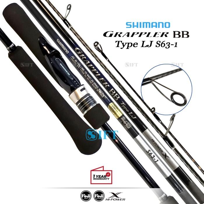 ロッド Shimano Grappler BB Type LJ B63-2 シマノ グラップラーBB type LJ B63-2 シマノ(SHIMANO) ジギングロッド