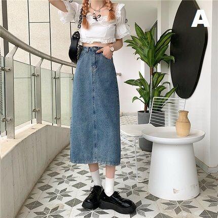 Gambar Women Clothing Size Mid-Length Hip Skirt dari nadineMurah undefined Tokopedia