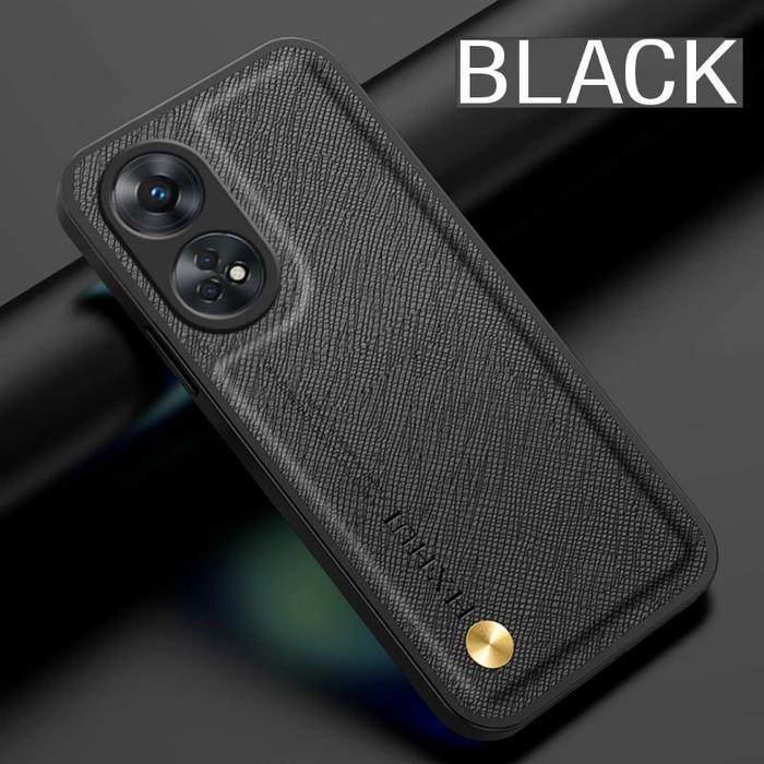 Gambar OPPO RENO 8T 5G CASING OPPO RENO8T 4G 5G SOFTCASE LEATHER BACK COVER - BLACK, OPPO RENO 8T 4G dari CASE CLARISA undefined Tokopedia
