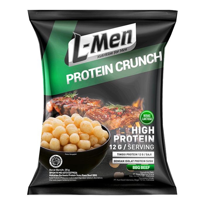 Gambar L-Men Protein Crunch BBQ Beef 20 g dari Alfamidi Official Store undefined Tokopedia