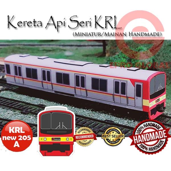 Gambar terlaris(nexstu) Kereta Api Indonesia Seri LOKOMOTIF (Miniatur/Mainan - KRL205A-NEW dari nextu undefined Tokopedia