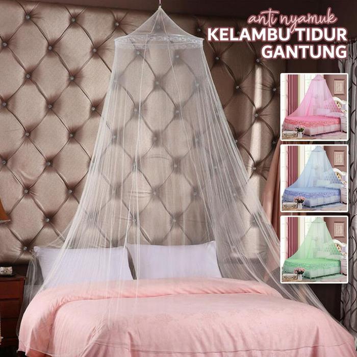 Gambar Kelambu Jaring Kasur Gantung Anti Nyamuk & Serangga Berkualitas - C1 / dari taus undefined Tokopedia