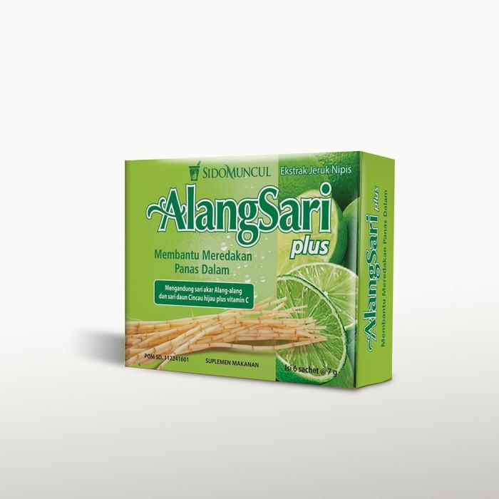 Gambar terbaru alang sari plus jeruk nipis 3x6's - mencegah sariawan & panas dari Soprius Id undefined Tokopedia