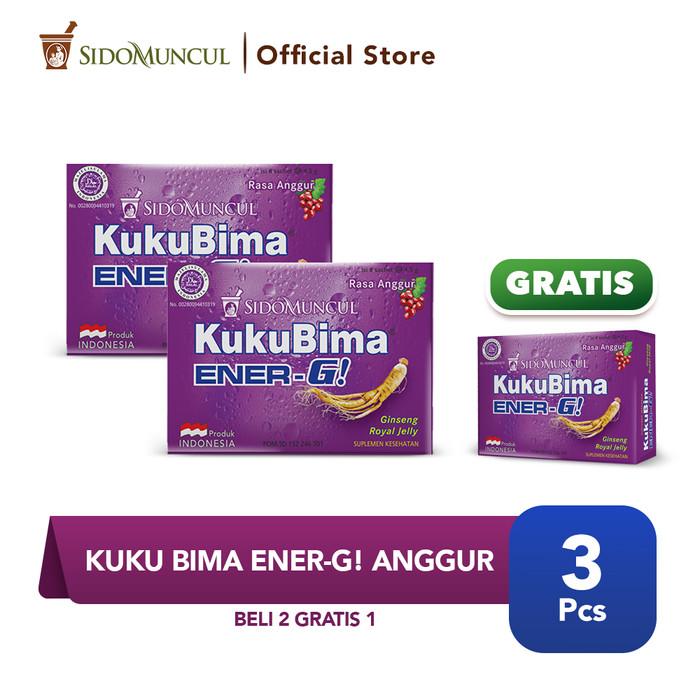 Gambar terbaru kuku bima ener-g anggur 2x6's - buy 2 get 1 dari Soprius Id undefined Tokopedia