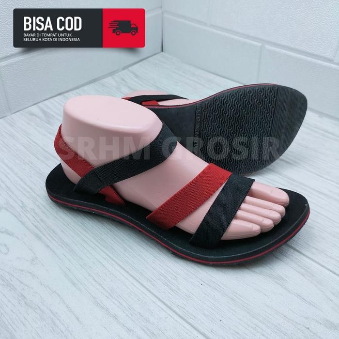 Gambar Ada 2 Warna Sandal Anak Wanita Cewek Cewe Sendal Santai Anak Kokop - hitam abu, 34 dari Jenna Shoop undefined 5 Tokopedia