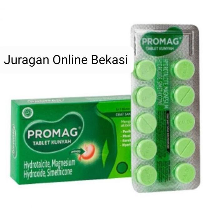 Gambar Obat Mag PROMAG 1Strip isi 10 Tablet. dari mandos undefined Tokopedia