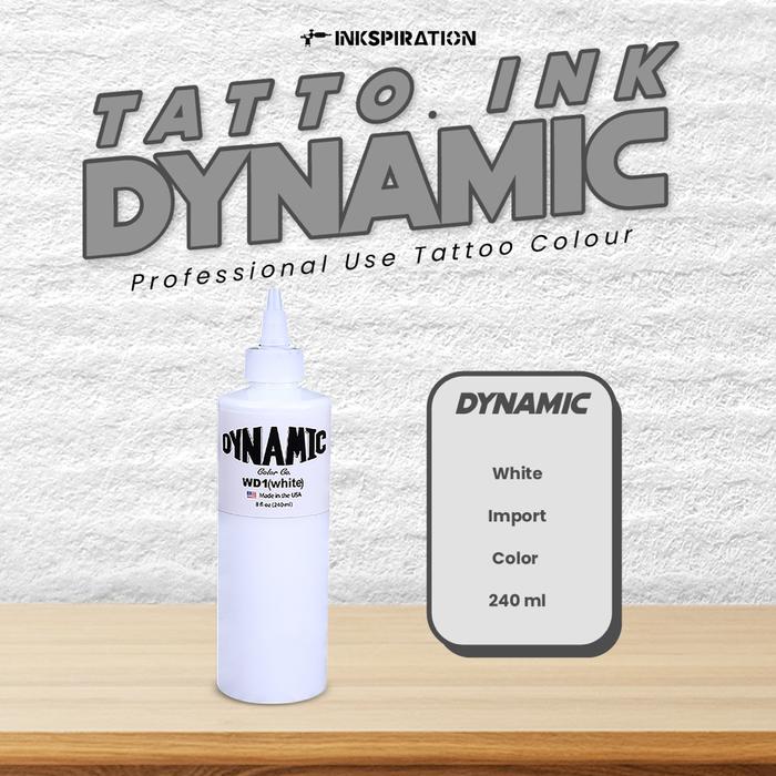 Gambar TINTA TATTOO WHITE DYNAMIC Berkualitas dari Audi Taruni undefined Tokopedia