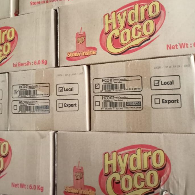 Gambar Terlaris! Minuman Hydro Coco 250ml isi 24pcs dari Jayataca undefined Tokopedia