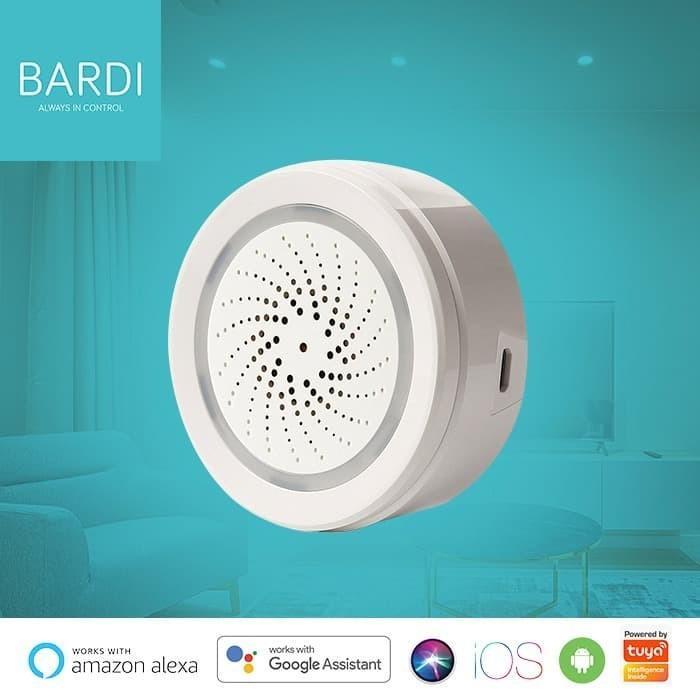 Gambar promo Bardi Smart Home Wifi Siren Loud Alarm Android/iOS Security dari Sentra&#39;Store undefined Tokopedia