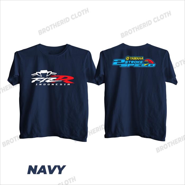 Gambar OP100 Kaos Fiz R Indonesia Yamaha 2 Tak Baju FizR 2 Stroke Speed - Navy, XL dari king R123 undefined Tokopedia