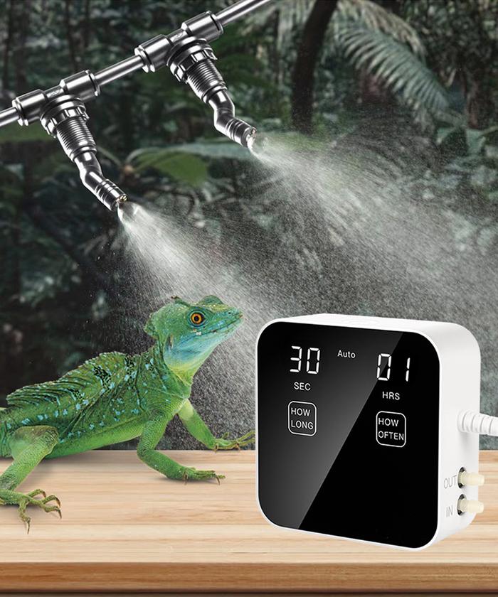 Gambar Best Automatic Reptile Mister Fogger For Terrarium Reptile Humidifiers dari Lion Bella undefined Tokopedia