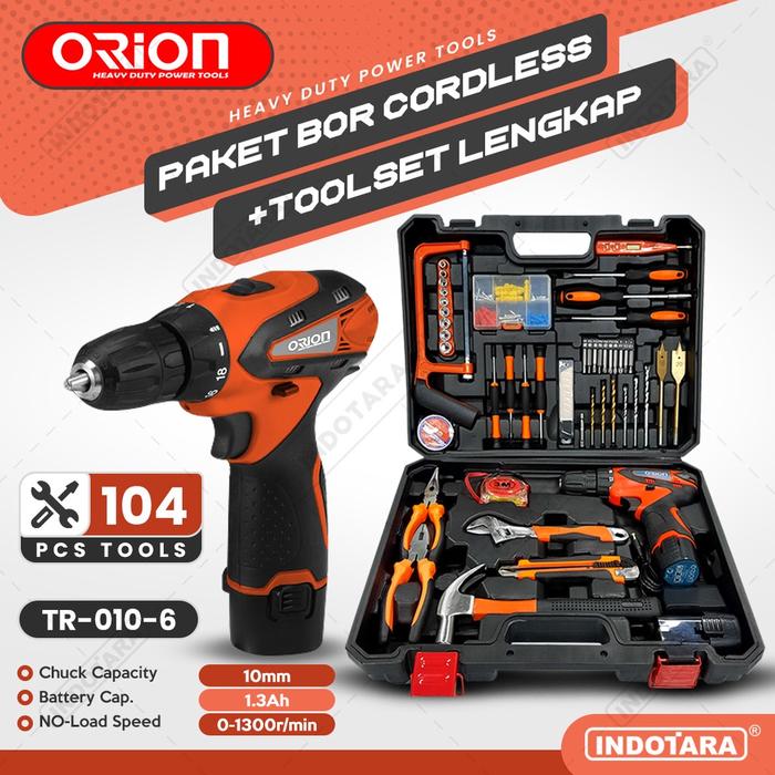 Gambar terlaris(BD) Hand Toolset / Tool Kit Set / Toolbox Cordless Drill Set dari BUDIAMANAH undefined Tokopedia