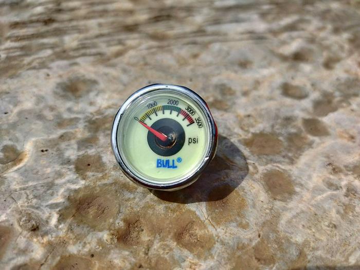 Gambar Manometer BULL OD25 / Manometer PCP / Mano BULL 3500psi atau 4000psi - Giok dari sukh0i undefined Tokopedia