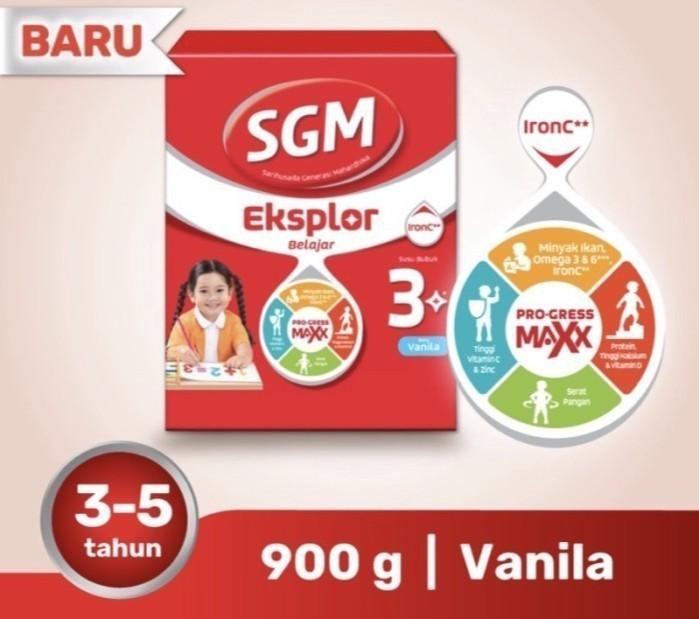 Gambar SGM Eksplor 3+ Vanila, Madu, Cokelat 900g - Madu, 900 gram dari Bast combon undefined Tokopedia