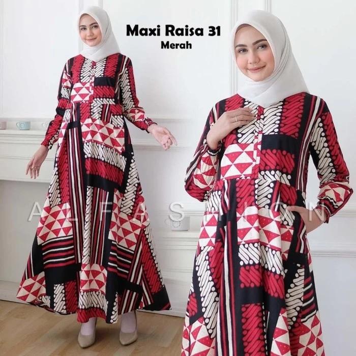 Gambar Baju Gamis Dress Wanita Muslim Remaja Dewasa Kekinian Murah Terbaru - 31 MERAH dari Gamis_ALL_Store undefined Tokopedia