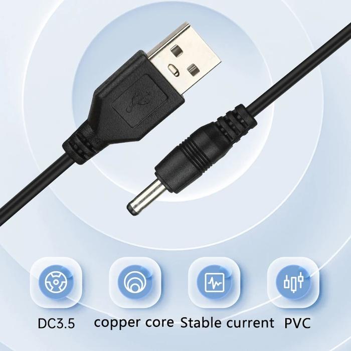 Gambar USB To DC 3.5V Charging Cable Replacement For Foreo Luna/Luna dari LAZTORE undefined Tokopedia