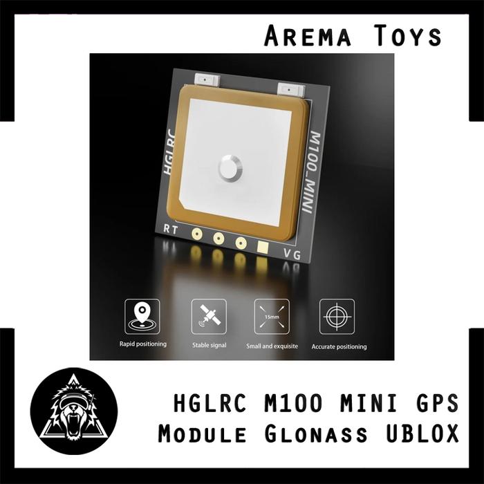 Gambar HGLRC M100 MINI GPS Module Glonass UBLOX Galileo Modul Drone FPV dari Arema Toys undefined Tokopedia