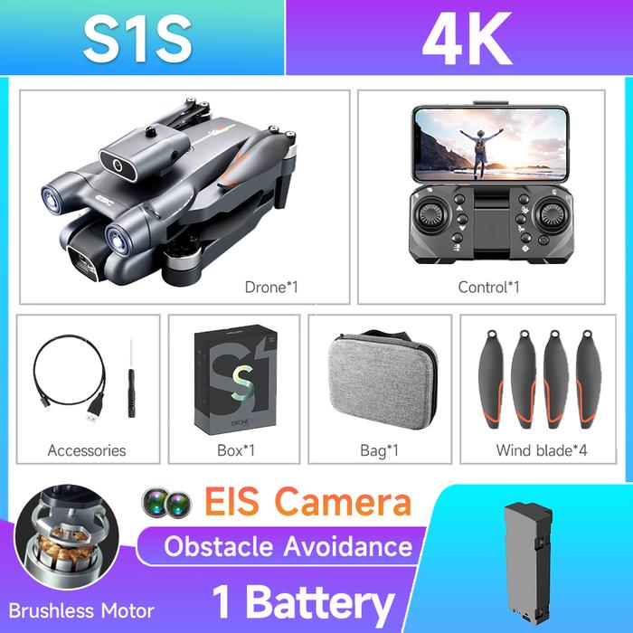 Gambar Drone Kamera Jarak Jauh Drone Gps Harga Yang Sangat Rendah, Hanya Hari - S1S(1 Battery) dari Tukuuid undefined Tokopedia