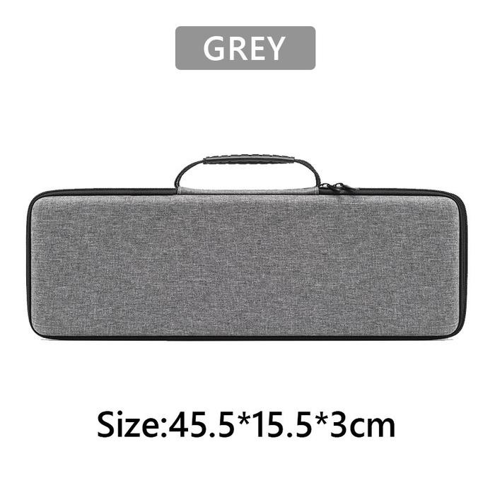 Gambar Universal Keyboard Hard Case Casing Travel EVA Cover - Abu-abu dari CastlePeak undefined Tokopedia