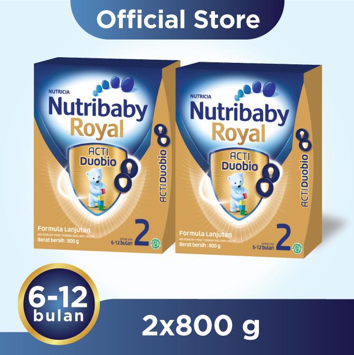 Gambar Nutribaby Royal 2 Formula Bayi Bubuk 800 gr x 2 hog dari nihog undefined Tokopedia