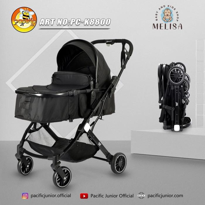 Gambar Terlaris(GM) BABY STROLLER / DORONGAN BAYI K8800 / K9500 / K9300 - K8800 - Abu dari GAMA71 undefined Tokopedia