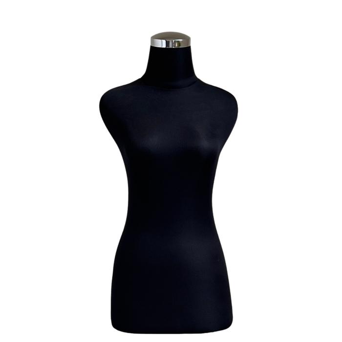 Gambar Manekin Wanita Lapis Busa Tutup Besi Dressmaker - Patung Baju Dm Busa - DMHitam, TanpaKaki dari Outerna.id undefined Tokopedia
