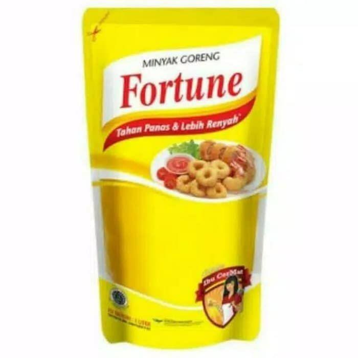 Gambar Fortune 1 Liter Minyak Goreng Refill - 1 Lt dari Kencana Swalayan_NEW undefined Tokopedia