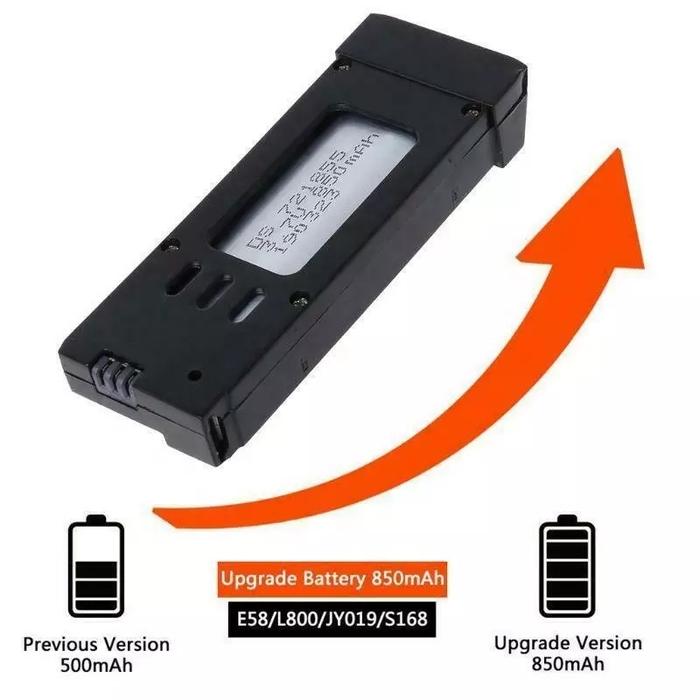Gambar 3.7V 1800mAh Battery Replacement RC Drone Battery for E88E88PRO E88MAX dari BiggerGift undefined Tokopedia