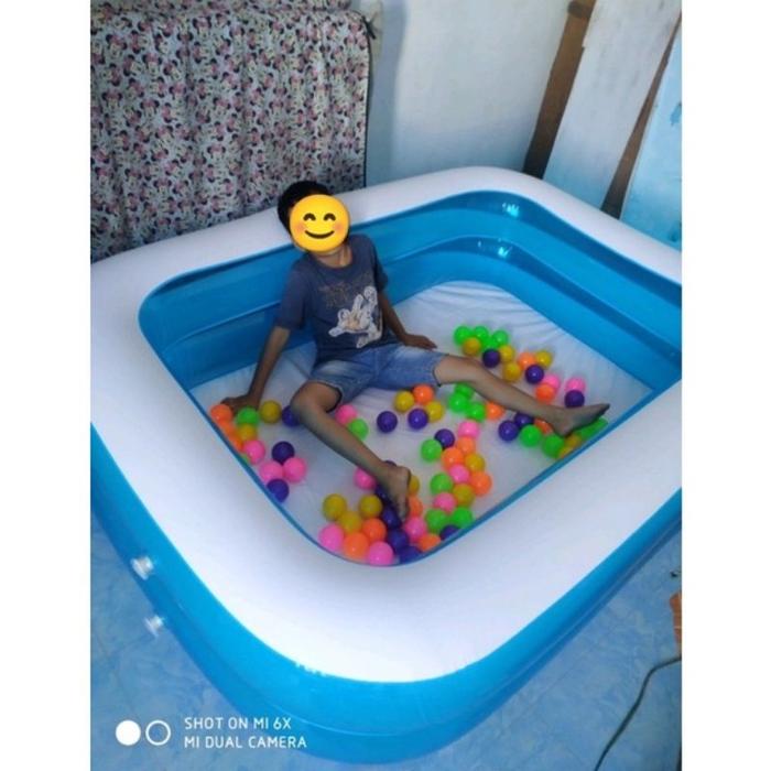 Gambar KOLAM RENANG ANAK ukuran 150 x 100 x 45 dari Prajambun undefined Tokopedia