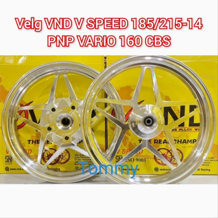Gambar Velg VND V SPEED Vario 110 125 150 160 Beat Scoopy Spacy Genio lebar dari paryonoeko undefined Tokopedia