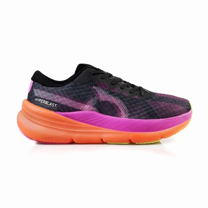 Gambar Sepatu Running Ortuseight Hyperblast 1.3 - 2 Pilihan Warna Original - Black Ortrange Purpl, 43 dari sportiid.indonesia undefined Tokopedia