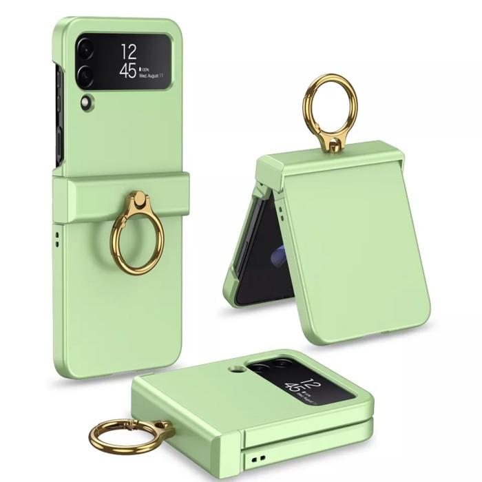 Gambar Case Samsung Galaxy Z Flip 4 Flip4 GKK Ultra Thin With Hinge Ring - Light Green dari Primary Cares Official Kota Administrasi Jakarta Barat Tokopedia