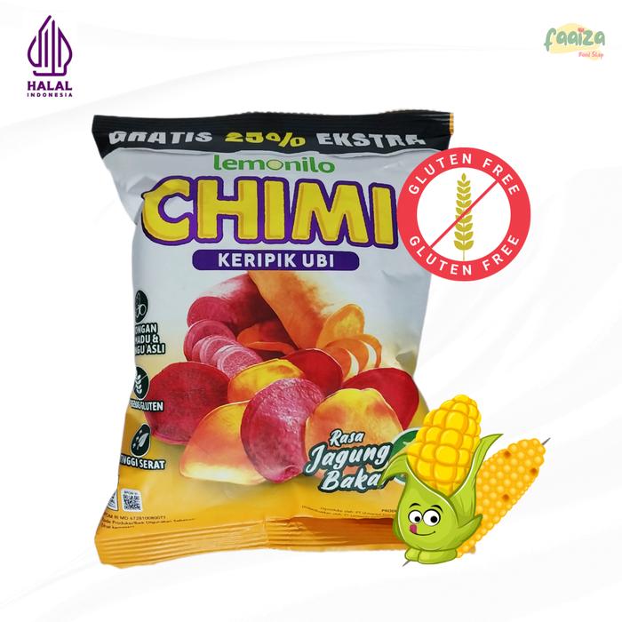 Gambar Lemonilo Chimi 50gr Keripik Ubi Jagung Bakar Snack Gluten Free dari Faaiza Food Shop undefined Tokopedia