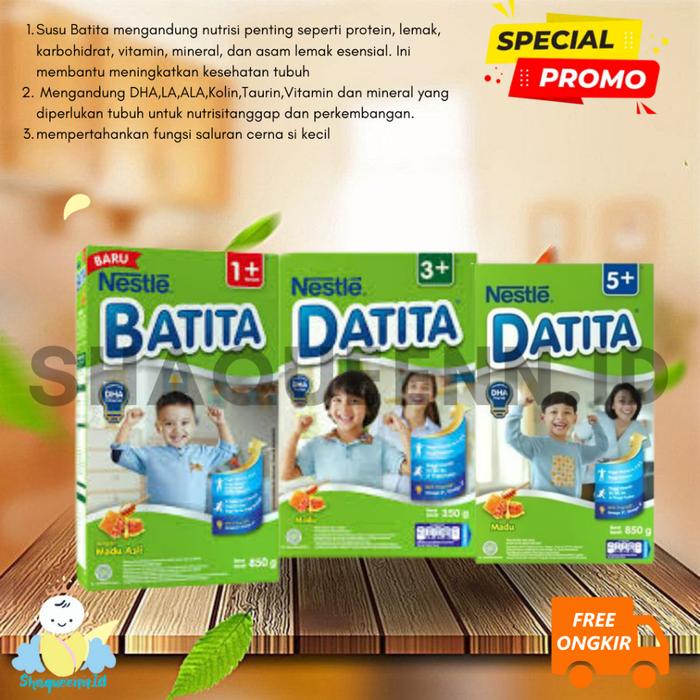 Gambar Terlaris! Batita Datita 1+ 3+ 5+ 850gram Susu Pertumbuhan Anak 1-3th dari nine store22 undefined Tokopedia