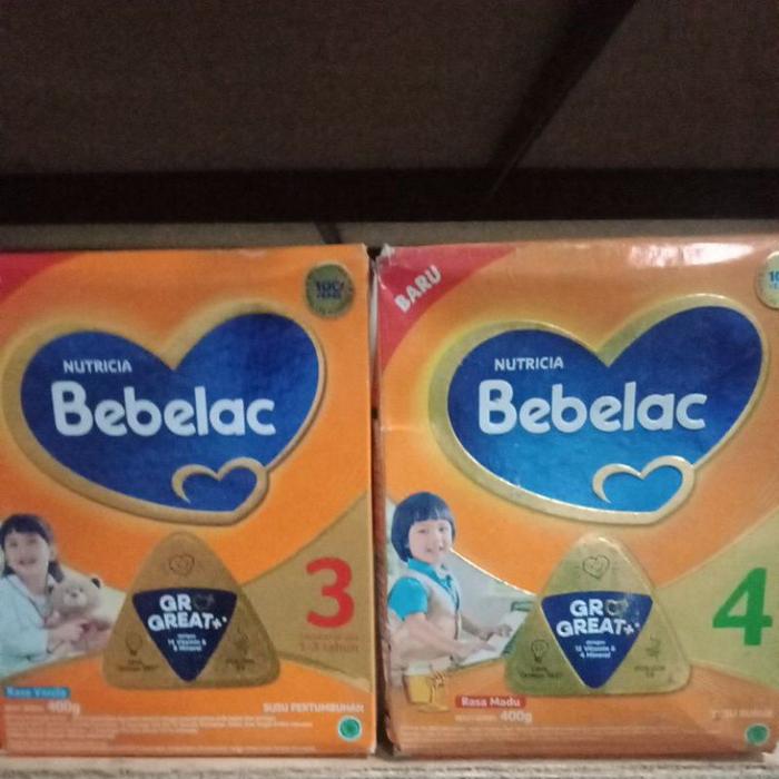 Gambar Terlaris! Bebelac 3/4 Rasa Vanilla 400gr dari Amelia Ups undefined Tokopedia