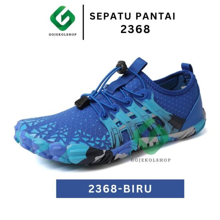 Gambar Sepatu Pantai Hiking Diving / Sepatu Mancing / Sepatu Olahraga Air - 2368-BIRU, 45 dari Kansacollection_NEW undefined Tokopedia