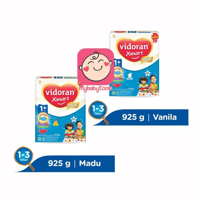 Gambar Terlaris! VIDORAN XMART 1+ 3+ IMUNUP VANILA 925gr SUSU FORMULA dari Amelia Ups undefined Tokopedia