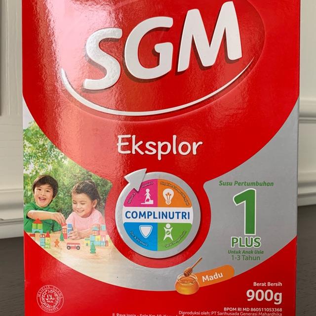 Gambar Terlaris! NEW! SGM EKSPLOR 1+/3+ VANILA/MADU/COKLAT 900gr SUSU dari Konan Shop II undefined Tokopedia