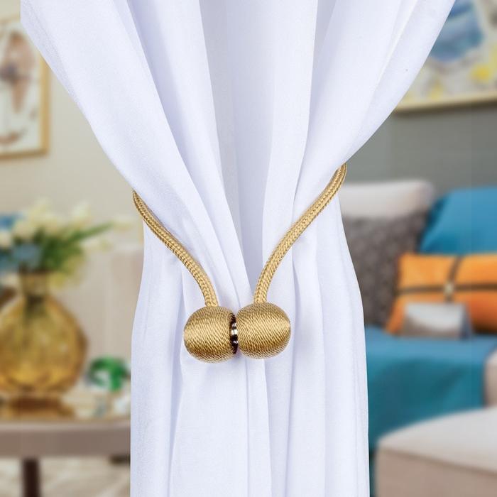 Gambar Tali Pengikat Tirai Gorden Magnetic Curtain Clip 2 PCS dari sandiagso undefined Tokopedia