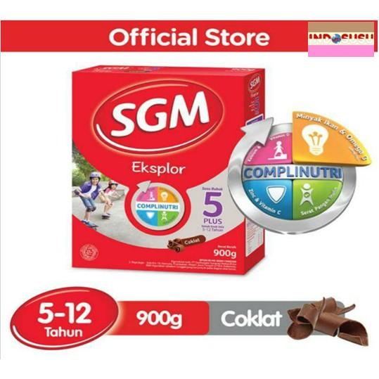 Gambar Terlaris! SGM Eksplor 5 Plus Susu Pertumbuhan (5-12 Thn) Coklat/900gr dari nine store22 undefined Tokopedia